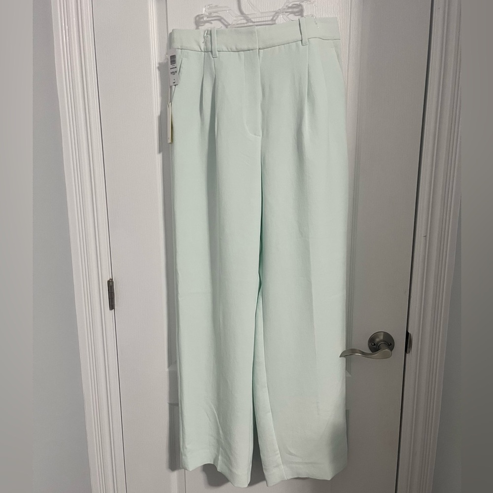 Wilfred Light Mint Wide Leg Pants